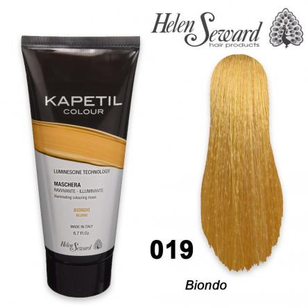 Kapetil Colour Maschera Colore Ravvivante Biondo Helen Seward 200 ml