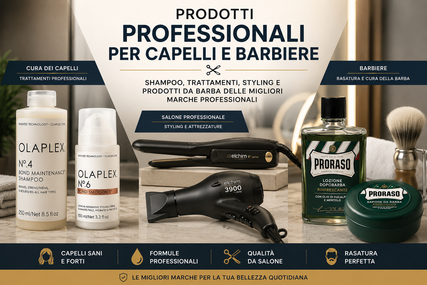 Prodotti per Capelli e Barbiere