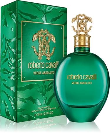 Roberto Cavalli verde assoluto pour femme eau de parfum 75ml